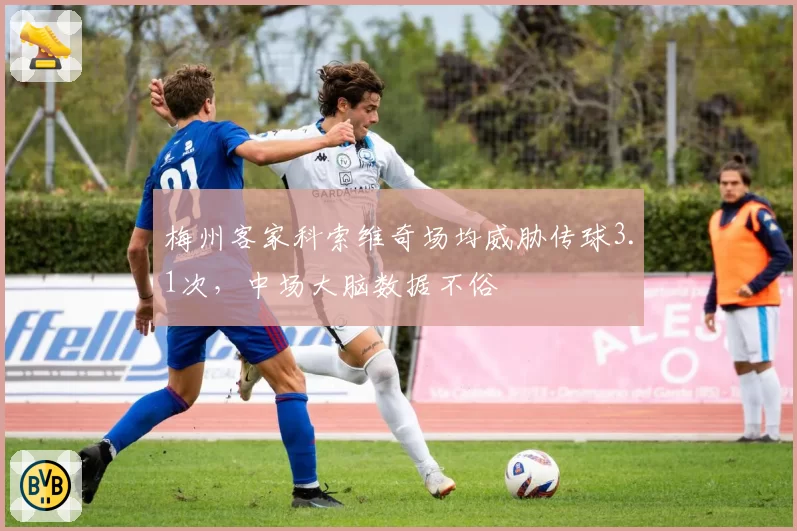 梅州客家科索维奇场均威胁传球3.1次,中场大脑数据不俗
